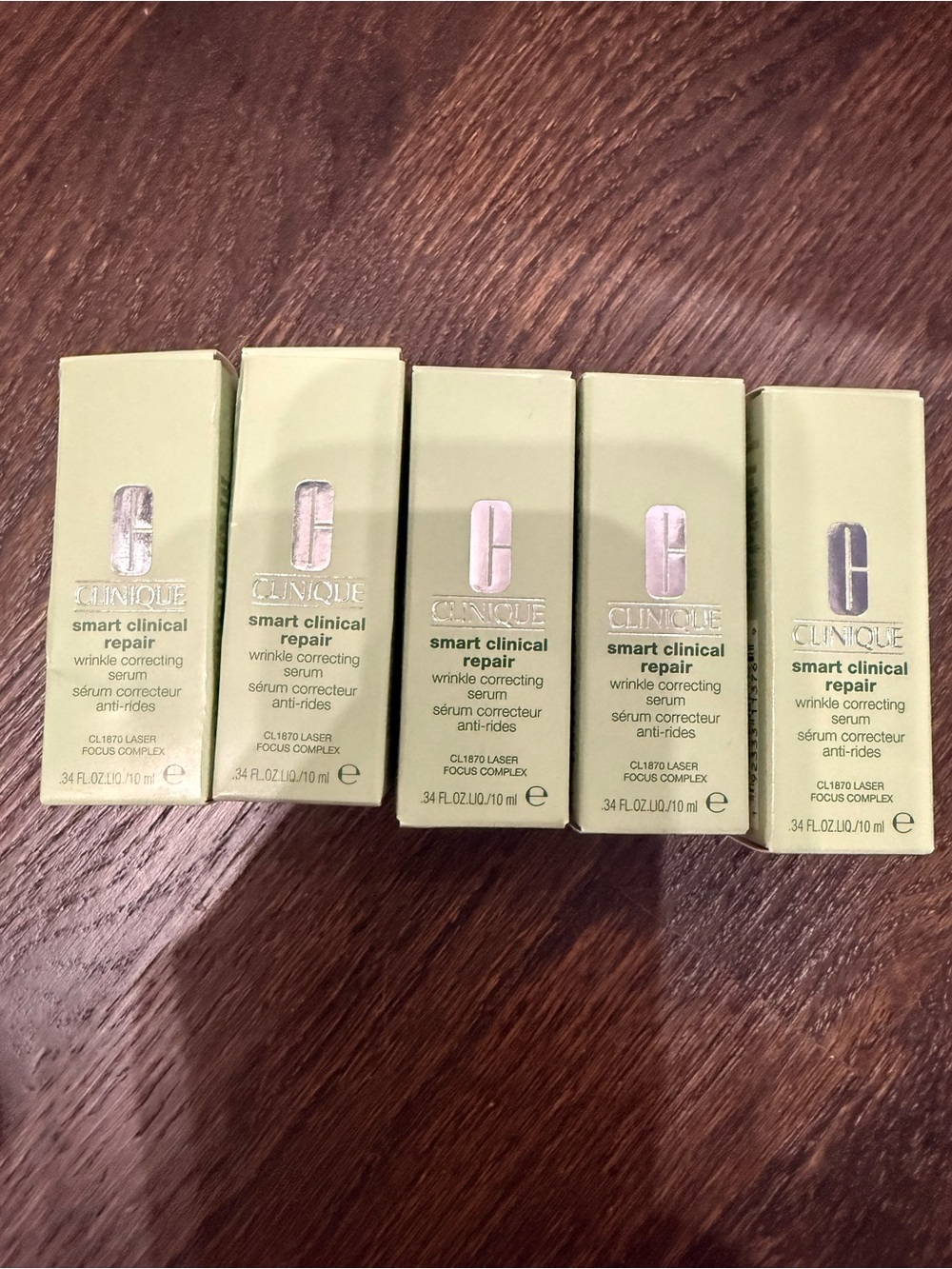 Clinique Smart Clinical Repair Wrinkle Correcting Serum 5-Pack